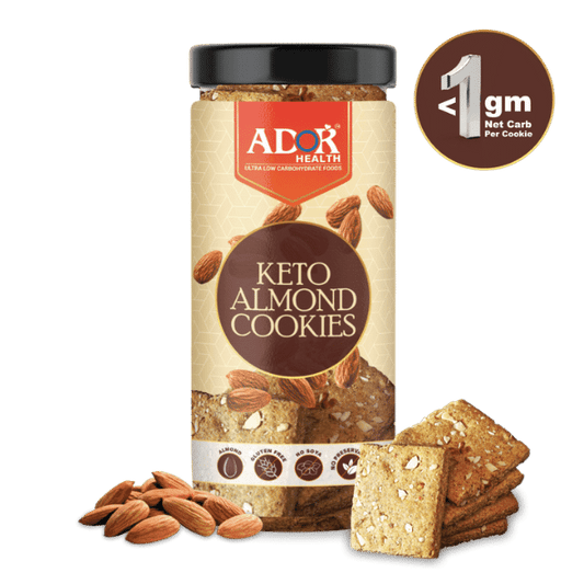 Keto Almond Cookies | No soya | No Gluten | (200 Gram)