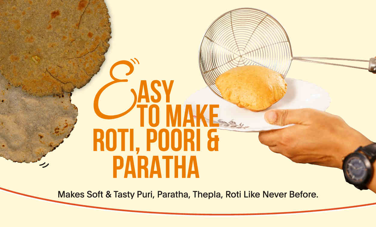 Ultra Low Carbohydrate Keto Roti Aata | 930 Gram | ADOR Health