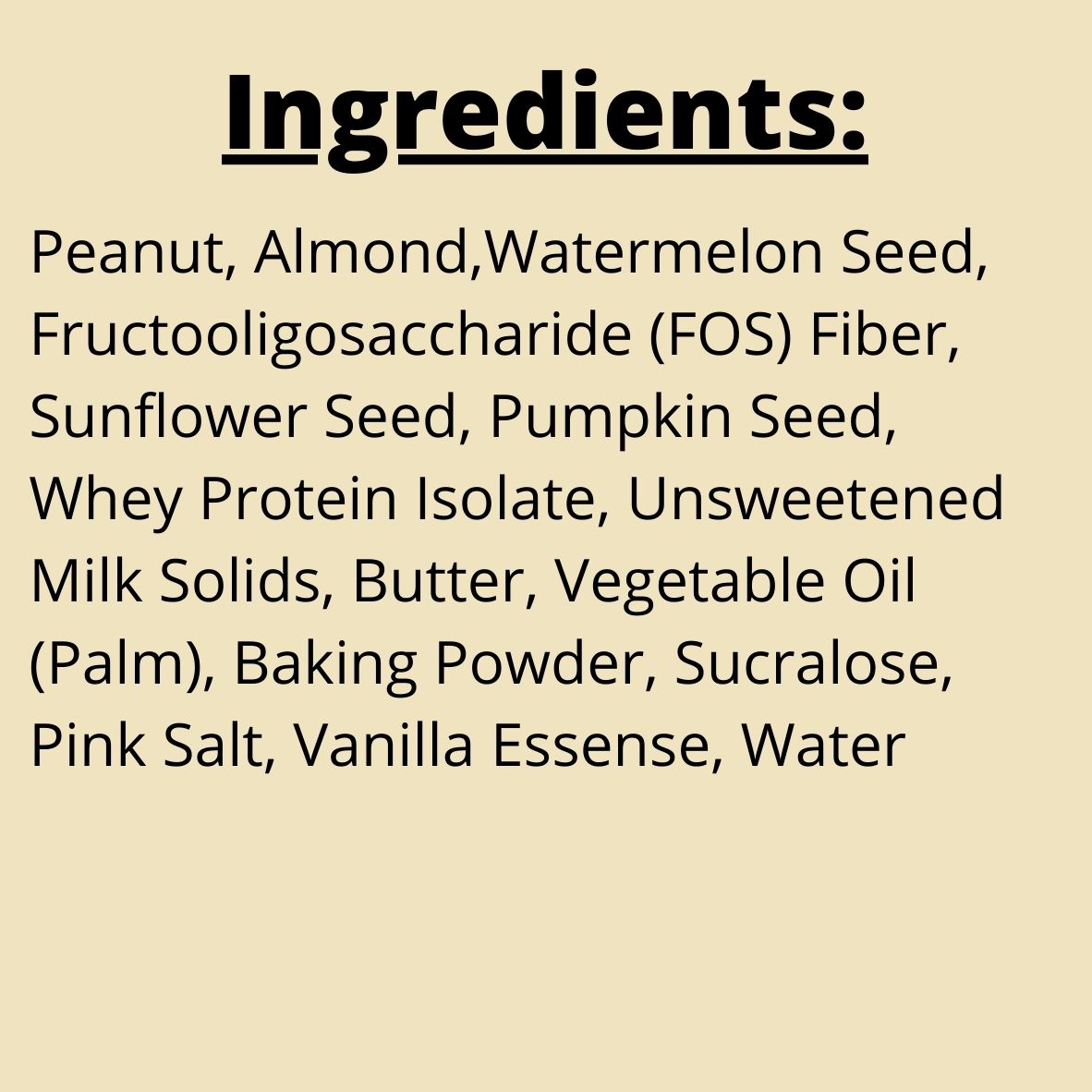 Keto Almond Cookies | No soya | No Gluten | (200 Gram)