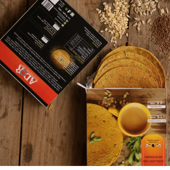 Ultra Low Carb Khakhra | Methi Flavour (400 Gram)