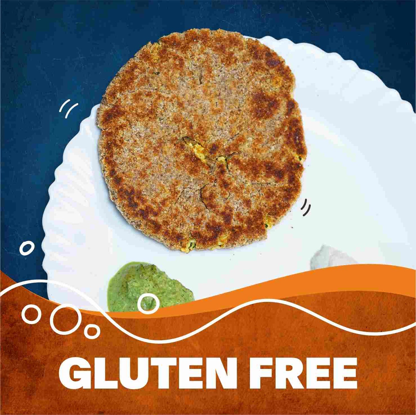 Keto Roti Flour (Atta) | No soya | No Gluten | (1 Kg)