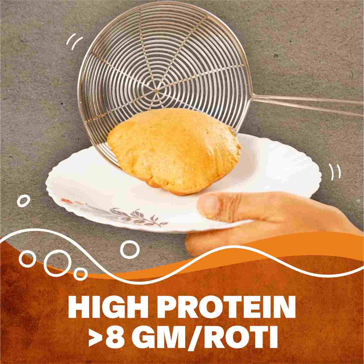 Ultra Low Carbohydrate Roti Atta Flour (1 kg)